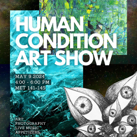 Human Condition Art Show flyer