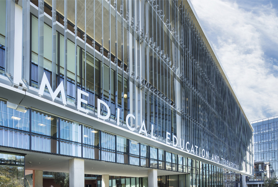 Photo  of the Medical Education and Telemedicine building