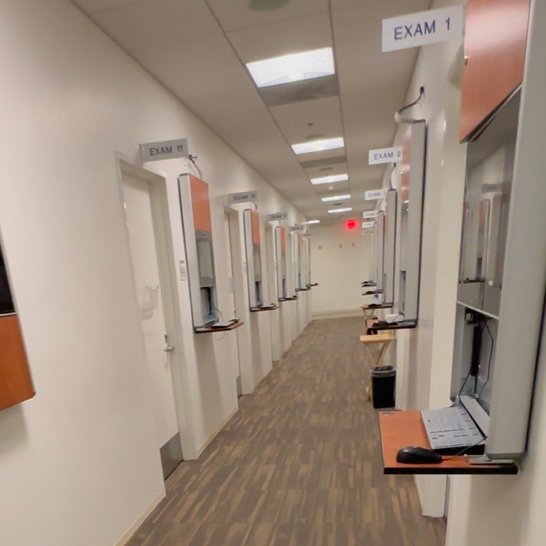 View inside PDC building