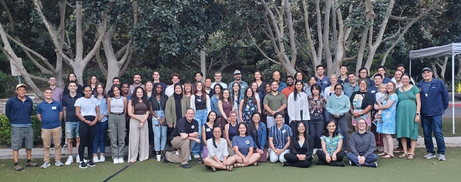 3 of 7, large group photo at MSTP retreat